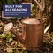 Gardenised 1 Gallon Galvanized Metal Watering Can with Removable Long Spout & Sprinkler Head for Indoor & Outdoor Use Ideal for Garden Flowers Potted Plants Houseplants Modern Home Accessories